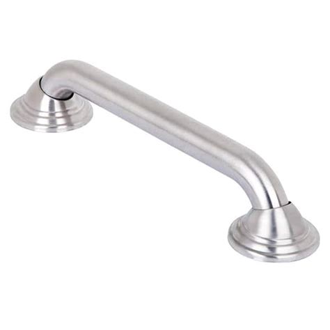 Utopia Alley Decorative Shower Safety Grab Bar, Brushed Nickel, 12 ...