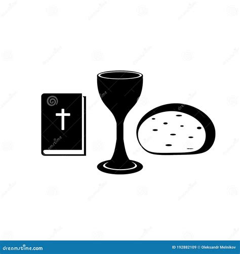 Lords Supper Clipart Black And White Hearts