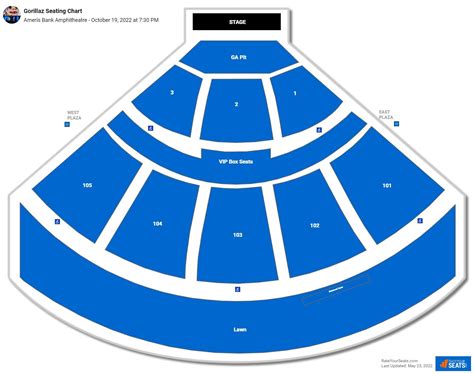 Ameris Bank Amphitheatre Seating Chart - RateYourSeats.com