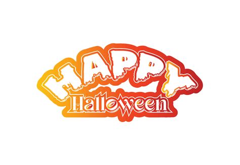 Happy halloween logo, banner, t shirt design template 11997781 Vector ...