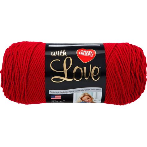 Red Heart With Love Holy Berry Yarn, 7 ounces, 370 yards - Walmart.com