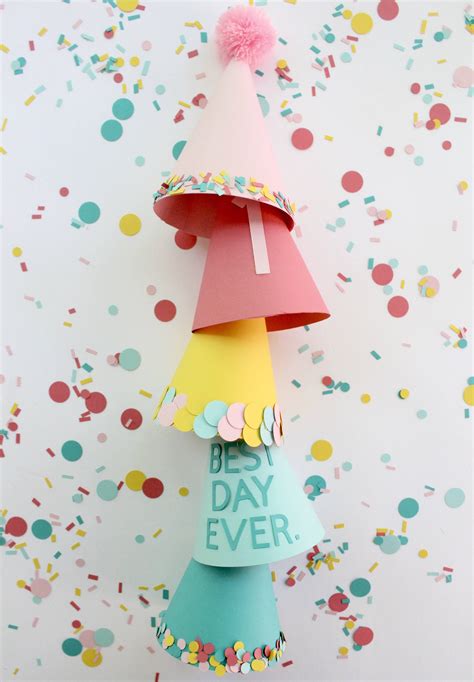 DIY Paper Party Hats | LoveCrafts