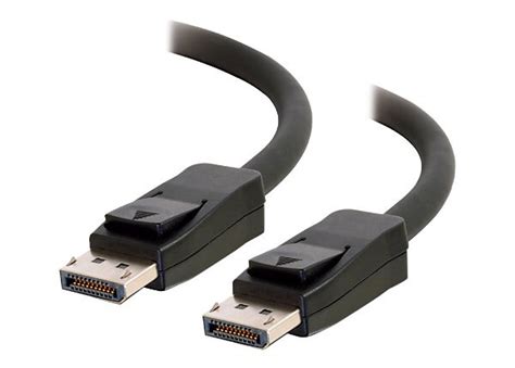 C2G 1ft 8K DisplayPort Cable - 4K to 8K DisplayPort Cable with Latches ...