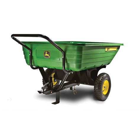 John Deere 8-cu Ft Poly Dump Cart In The Dump Carts, 51% OFF