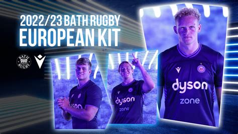 Bath Rugby’s 2022/23 European kit reveal - YouTube