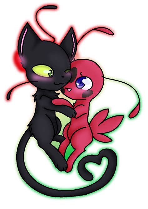 Plagg X Tikki by blackbloodstone on DeviantArt