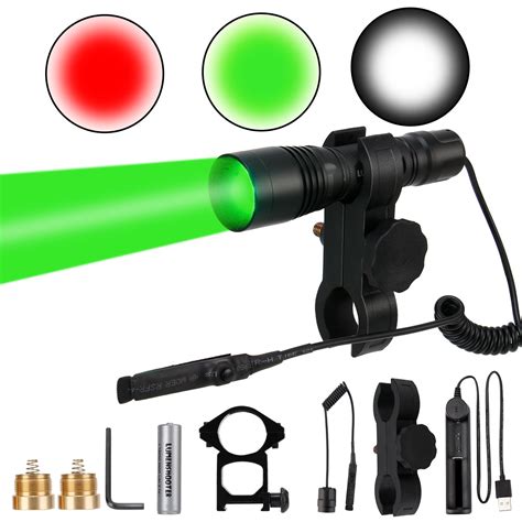 LUMENSHOOTER S2plus Scope Mounted Hunting Light Kit, Interchangeable G