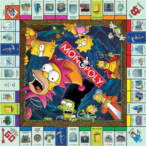 The Simpsons Monopoly: Treehouse of Horror Collector's Edition | Jeux ...