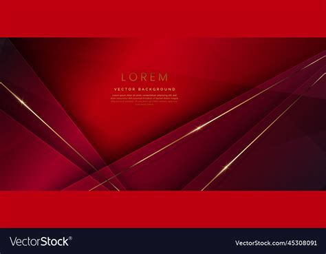 Abstract template red elegant geometric diagonal Vector Image