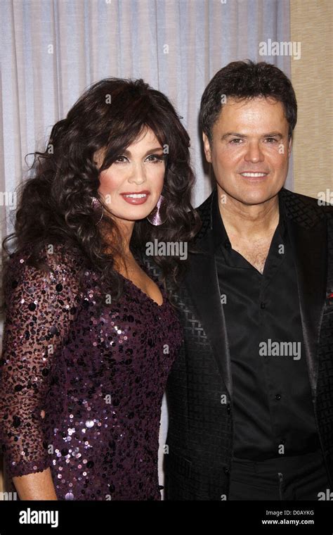 Marie Osmond and Donny Osmond Opening night of 'Donny and Marie A Broadway Christmas' at the ...