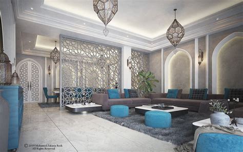 Arabic Modern Interior on Behance | Luxury house interior design ...