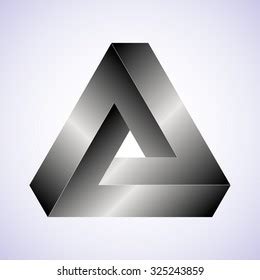 Triangle Optical Illusion Black White On Stock Vector (Royalty Free) 325243859 | Shutterstock