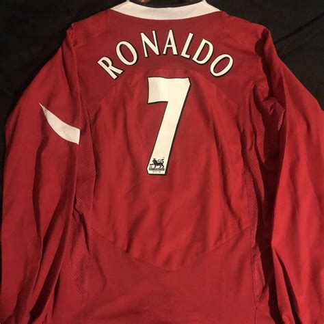 Authentic Ronaldo Jersey 2004/05 L/S in fantastic... - Depop