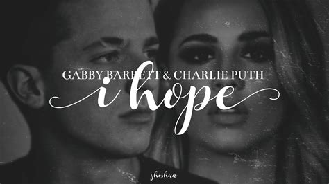 Gabby Barrett & Charlie Puth - I Hope (Lyrics) Chords - Chordify