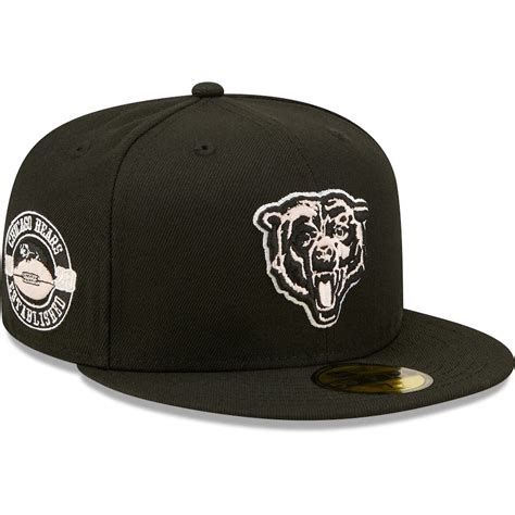 New Era Black Chicago Bears Established 1920 Pink Undervisor 59FIFTY F