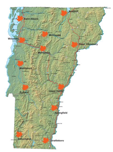 Academic Center Locations - Community College of Vermont