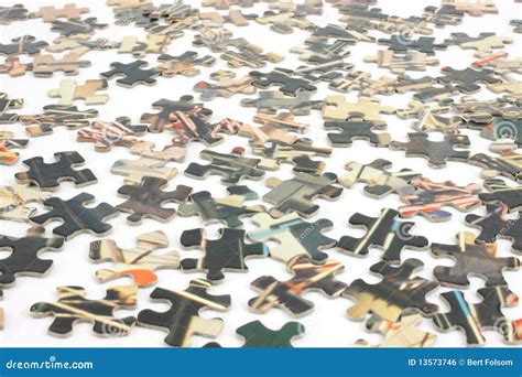 Old Jigsaw Puzzle Pieces Royalty Free Stock Image - Image: 13573746