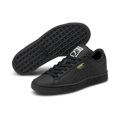 Basket Classic XXI Youth Sneakers | Black - PUMA