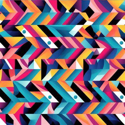 Premium AI Image | Abstract geometric patterns contemporary art ...