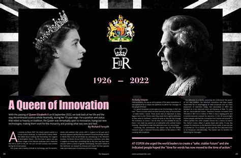 EU Research Queen Elizabeth II Obituary by Blazon Publishing and Media ...