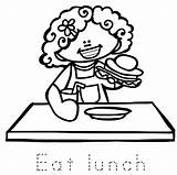 Daily Routine Coloring Pages  Free Printable For Kids sketch template