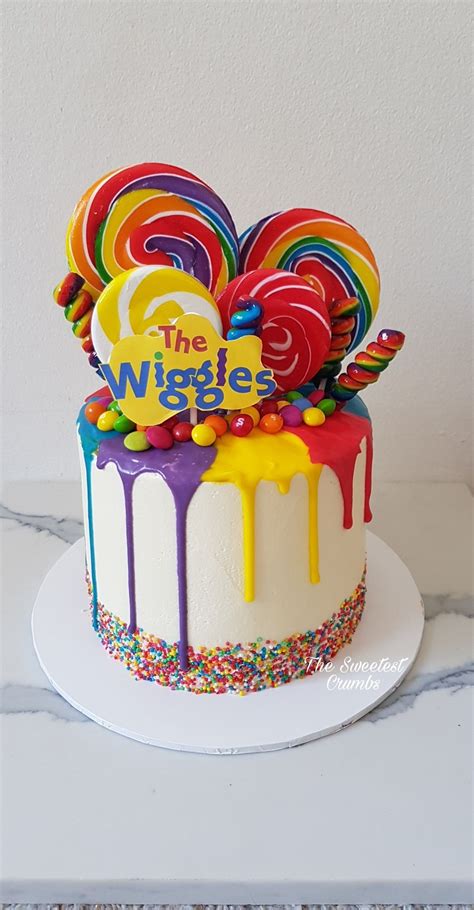 Wiggles cake @the_sweetest_crumbs | Second birthday cakes, Wiggles cake, 2nd birthday cake girl