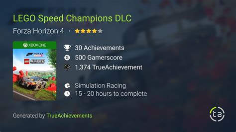 LEGO Speed Champions achievements in Forza Horizon 4