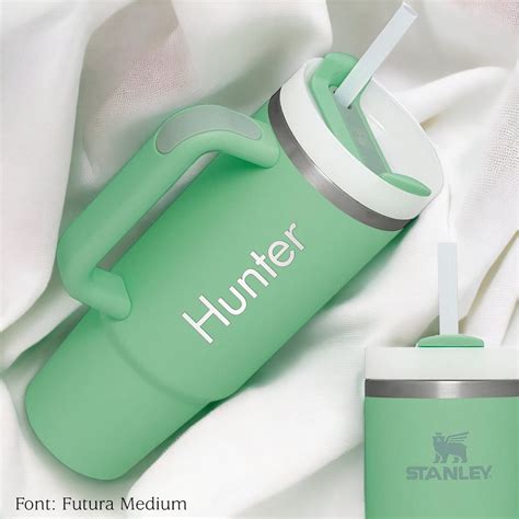 Personalized STANLEY CUP TUMBLER Water Bottle Mug Custom Engraved ...