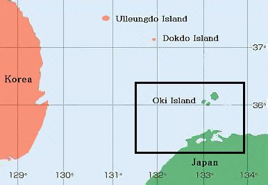 Dokdo Takeshima Island Liancourt Rocks Facts of the Dokdo Island Dispute