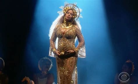 [Watch] Beyonce's Pregnant Grammy Performance Was Full Of Goddess Energy