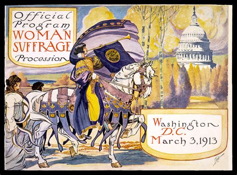 Artifact Walls - The National Woman Suffrage Parade, 1913 | National Museum of American History