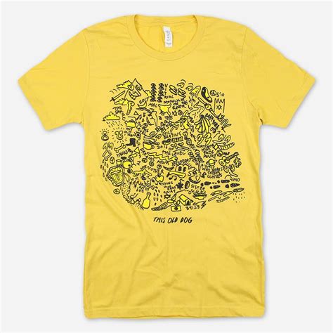 This Old Dog Yellow T-Shirt | Yellow t shirt, Yellow tee shirts, Mac ...