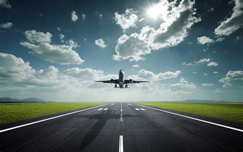 airplane landing wallpapers and images - wallpapers, pictures, photos