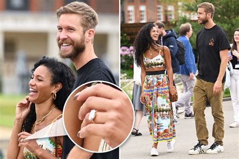 Calvin Harris proposed to fiance Vick Hope with engagement ring worth ...