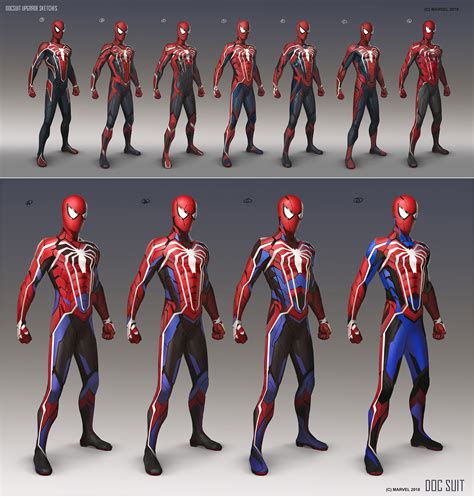 Image - Advanced Suit from MSM concept art 2.jpg | Marvel's Spider-Man Wiki | FANDOM powered by ...