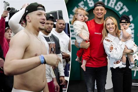 Patrick Mahomes defends 'dad bod' after shirtless locker room video