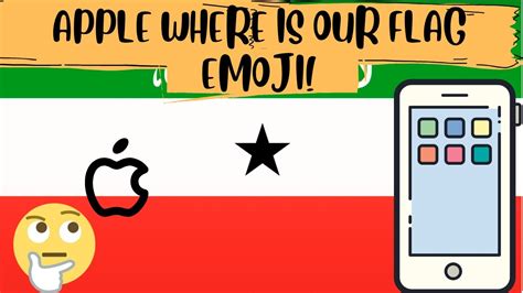 Apple needs to add the Somaliland Flag EMOJI!! - YouTube