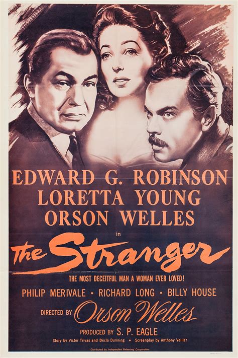 The Stranger (1946) - Posters — The Movie Database (TMDB)