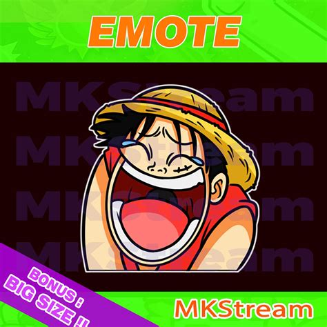 ArtStation - Twitch emotes luffy laugh | Artworks