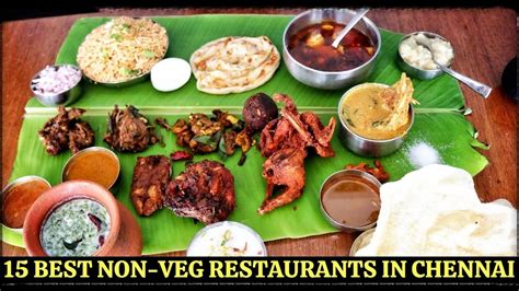 15 BEST NON-VEG RESTAURANTS IN CHENNAI - YouTube