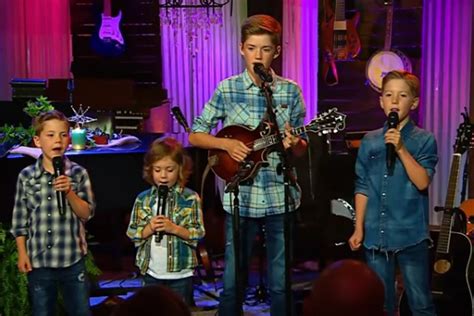 Josh Turner's Four Sons Sing 'The River (Of Happiness)' Live