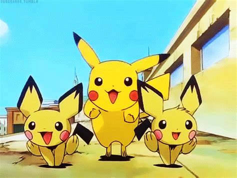 Pikachu and The Pichu Brothers Pikachu Raichu, Pikachu Mignon, Pichu Pokemon, Cute Pikachu, Cute ...