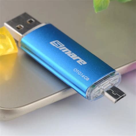 Smare OTG USB Flash Drive 128GB 64GB 32GB 16GB Pen Drive Smartphone Pen ...