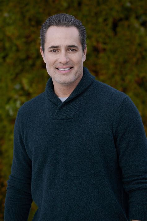 Victor Webster as Grant on Hearts of Winter | Hallmark Channel