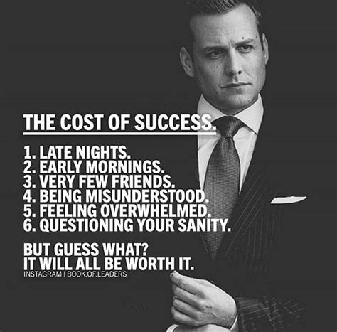 What do you think about it? Do you sacrifice all this success? What's the hardest thing to ...