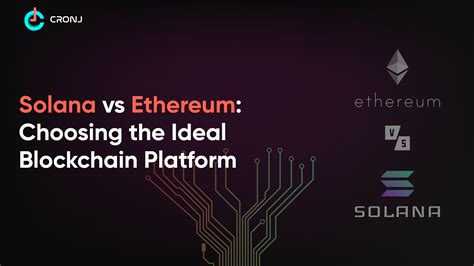 Solana vs Ethereum: How to choose between the Blockchain Platforms?