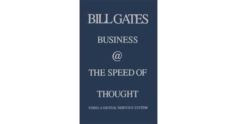 Business @ the Speed of Thought by Bill Gates | Books by Billionaires ...