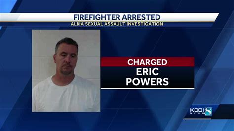 Iowa firefighter charged with sexual assault