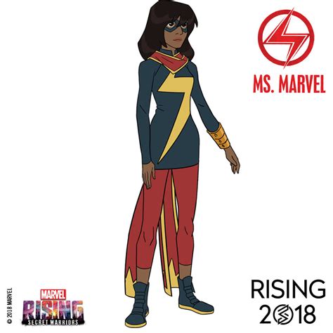 Meet main characters from "Marvel rising" - YouLoveIt.com