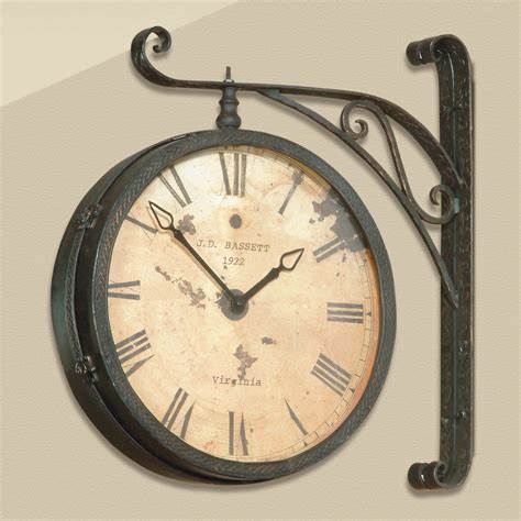 Train Station Wall Clock | Foter